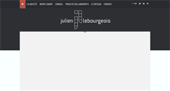 Desktop Screenshot of julienlebourgeois.com